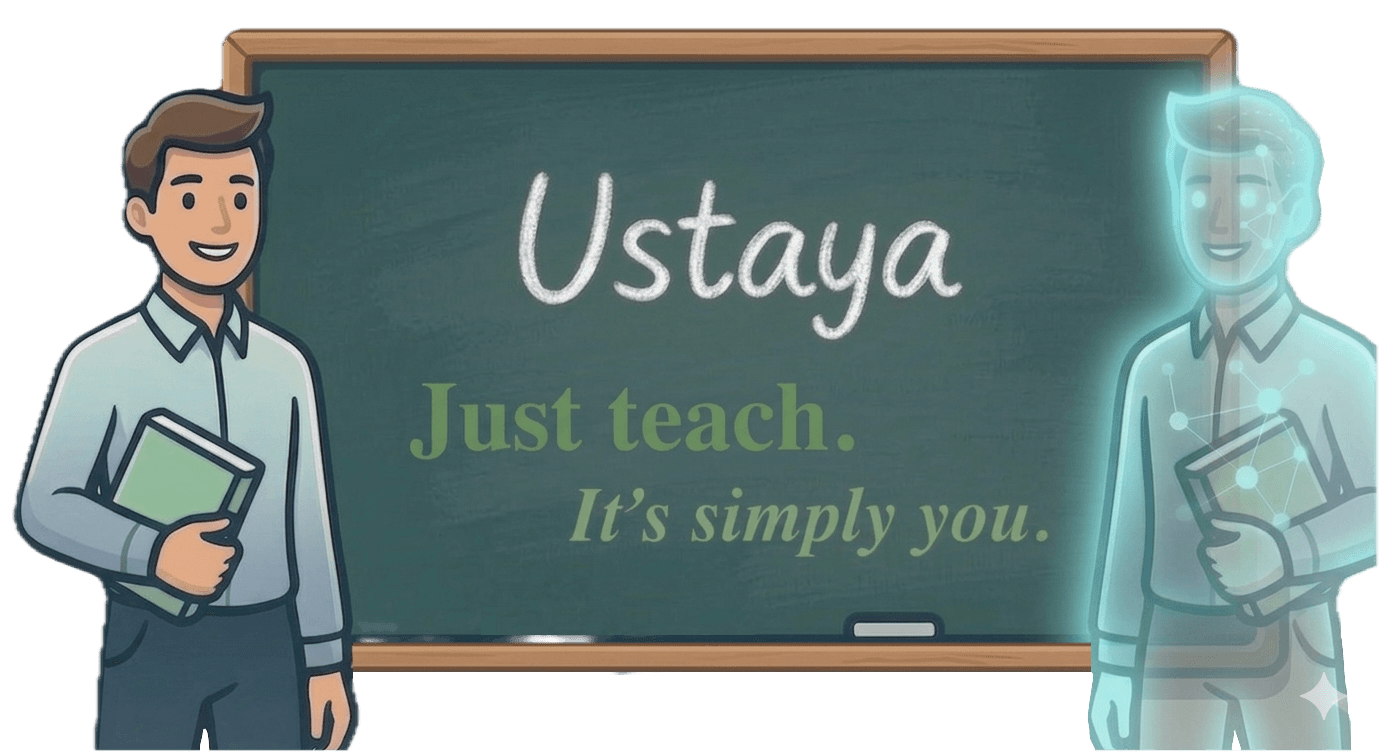 Ustaya — Teacher and AI Clone